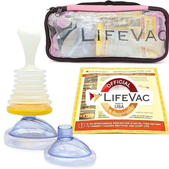 Pink Lifevac Travel Kit - Great Baby Shower Gift - Picture 1 of 4